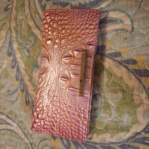 Like New WOT Brahmin Ady Wallet Yea Rose $145
